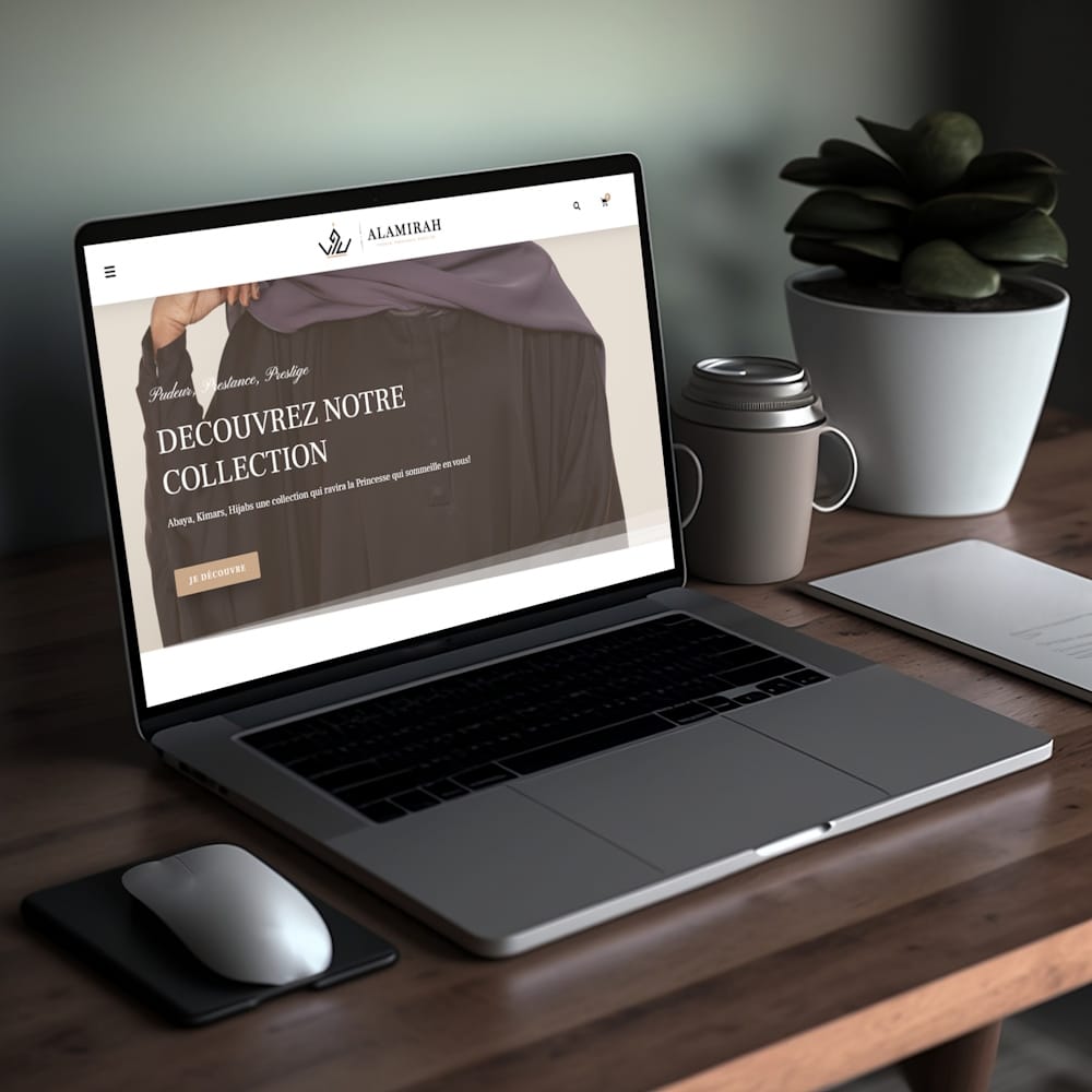 Al Amirah conception de site - Conception E-commerce
