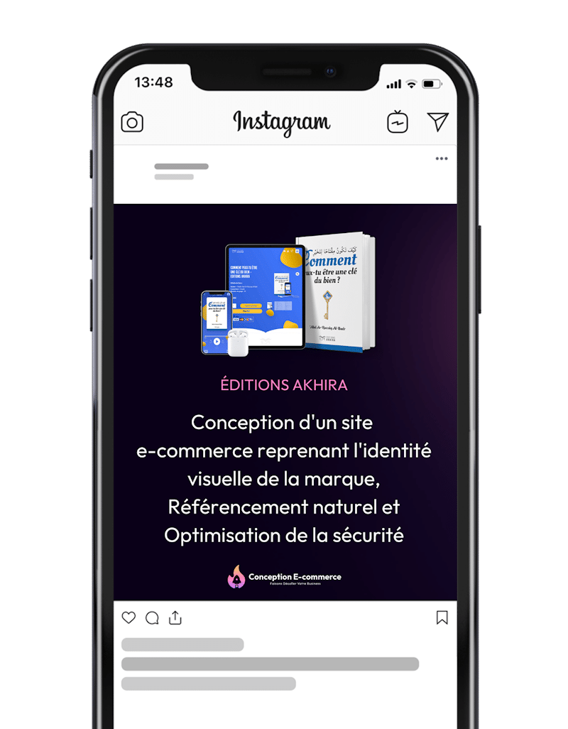 Gestion de réseaux sociaux community management - Conception E-commerce