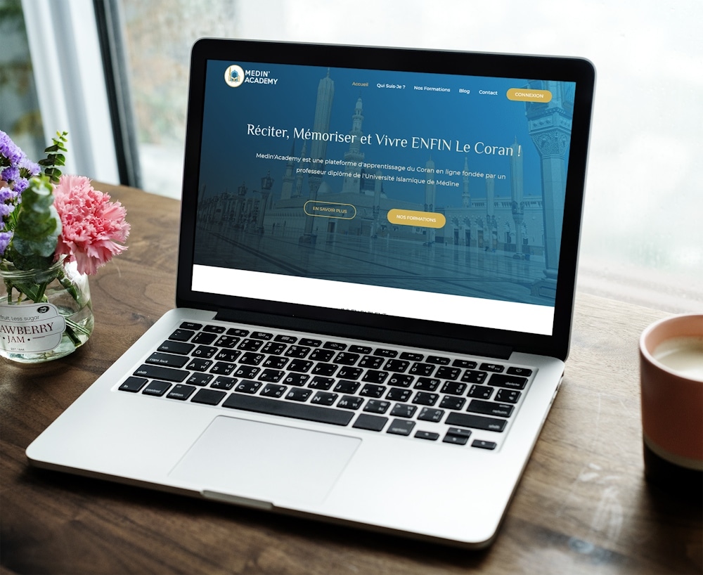 Medin'Academy conception de site - Conception E-commerce